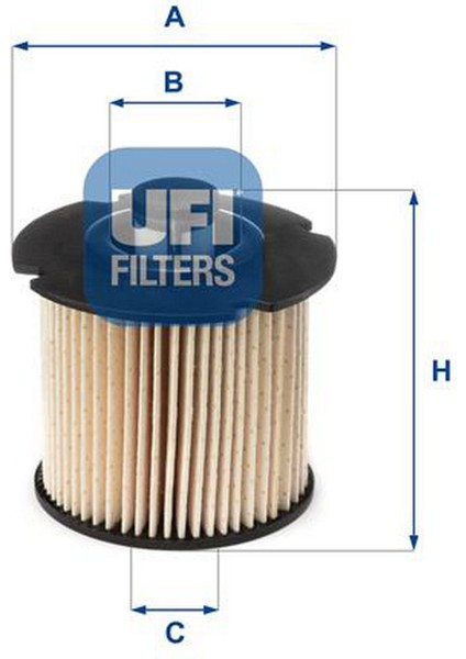 Yakit Filtresi P208-P308-P3008-P5008-PARTNER-BERLINGO-C-MAX-FOCUS 14 Crossland 17 2.0tdci-1.6td-Hdi Dpmah