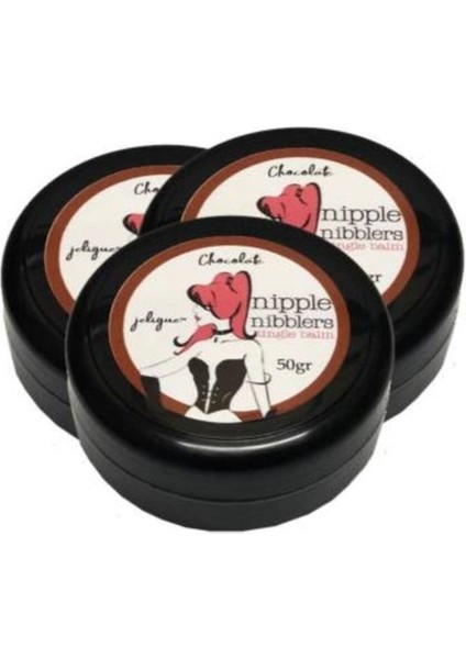 Hintohu Tingle Balm Chocolate Flavored 50 ml - Çikolatalı Göğüs Bakım Kremi 3 Adet
