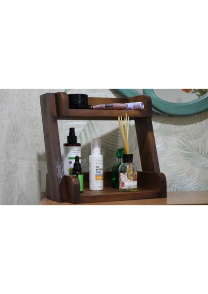 Ahşap Tezgah Üstü Banyo Rafı - Creol fiyatları