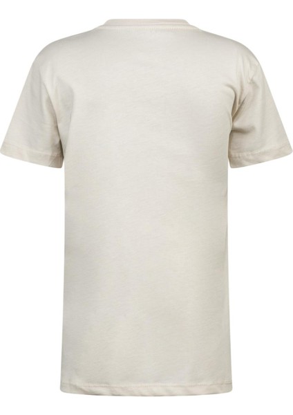 Aja Çocuk Baskılı T-Shirt Kum 210