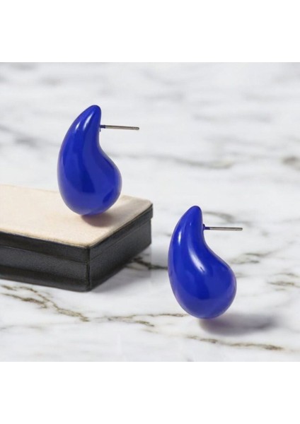 Kadın Pastel Tonlarda Bottega 9 Çift Küpe Seti modelleri