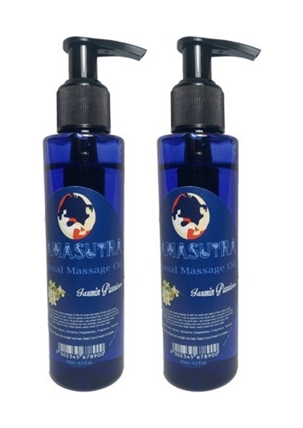 Erkeklere ve Bayanlara Özel Yasemin Aromalı Vücut Masaj Yağı 2 Adet