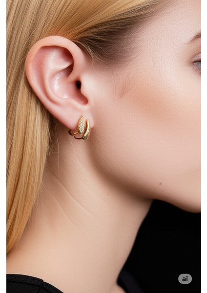 Shesra Vıp Küpe 14 K-10010 (10MM) modelleri