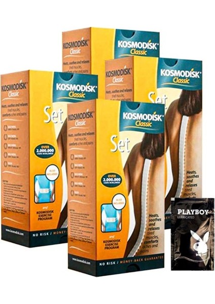 Classic Massage LFHX0359 4tane Omurga Masaj Aleti + Yanında Jel