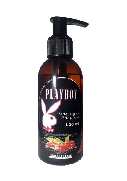 Ahududulu 120 ml Aromaterapi Masaj Yağı120 ml Playboy Raspberry Massage Oil