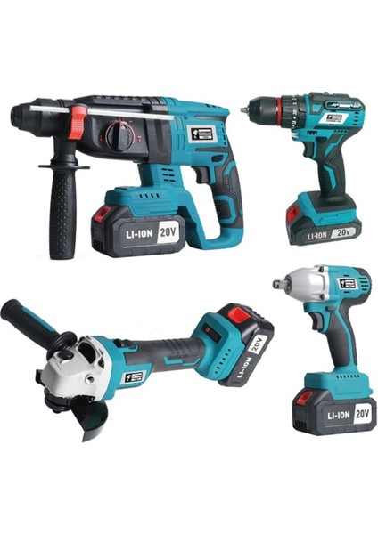 CATPOWER-1380 Kömürsüz 4'lü Set