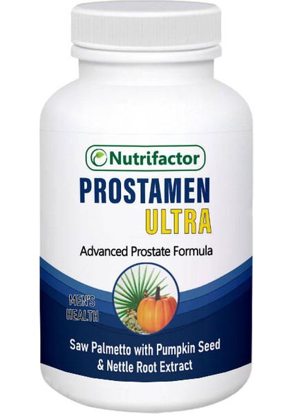 Nutrifactor Prostamen Erkeğin Prostatına Konforlu Yaşamının Dengesine Yönelik Destek - 00001STC : 1 Adet