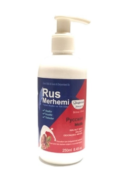 Rus Merhemi Tüy Dökücü Krem Merhem 250 ml 3 Adet fiyatları