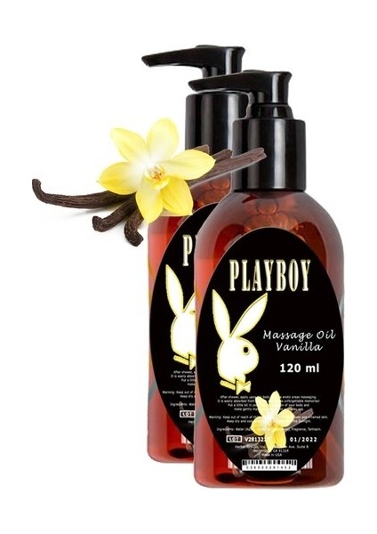 Vanılla Massage Oil 2 Adet Vanilya Aromalı Vücut Masaj Yağı