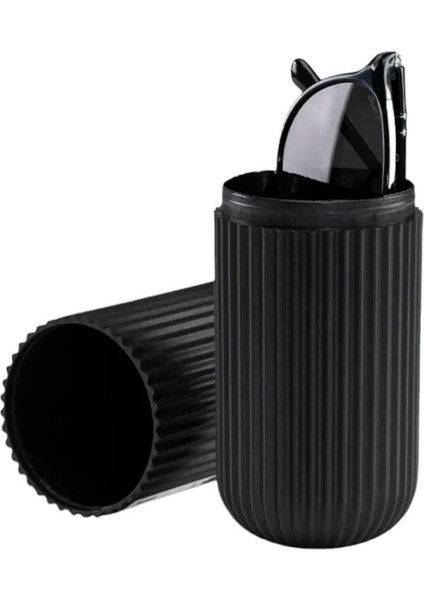 Siyah Çok Amaçlı Saklama ve Organizer Kutusu, Banyo ve Seyahat İçin Uygun