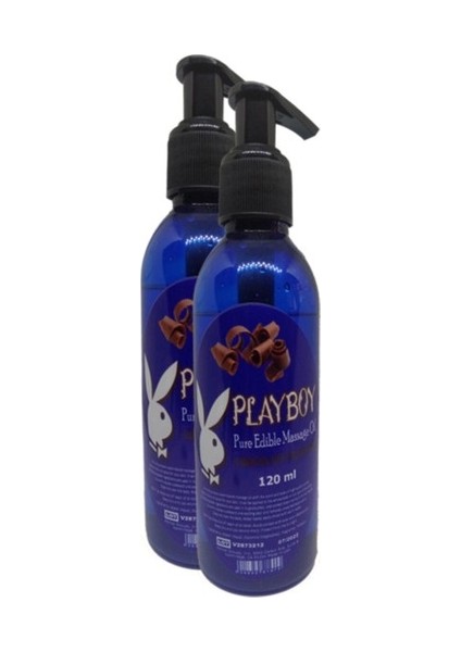 Pure Edible Massage Oil 120 ml Çikolata Aromalı Masaj Yağı 2 Adet