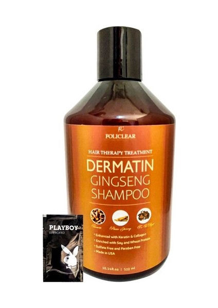 Dermatin Shampoo Ginsengli Bakım Şampuanı 500 m+ Jel