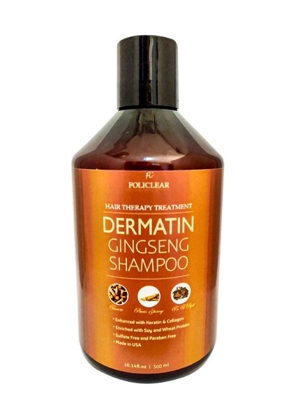 Dermatin Shampoo Ginsengli Bakım Şampuanı 500 m+ Jel