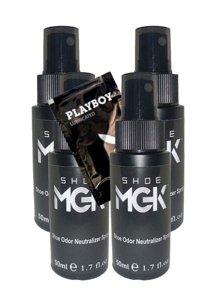 Mgk 4 Adet Ayakkabı Bakım Spreyi 50 ml + 1 Hediye Jel
