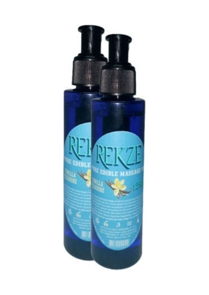 Vanilyalı Masaj Yağı Pure Edible Vanilla Flavor Massage Oil 125 ml 2 Adet