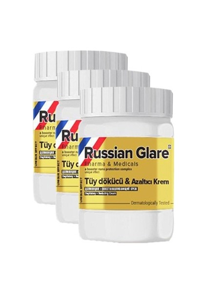Russıan Glare Tüy Dökücü Merhem 3 Adet