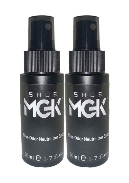2tane Ayağın Kokularına Ayakkabılara Bakma Için Spreyi 50 ml