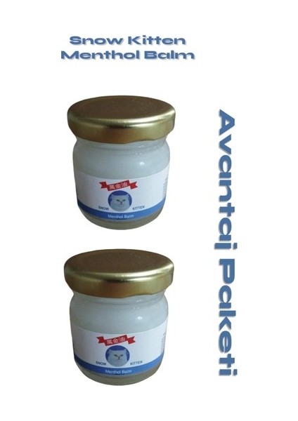 Kitten Menthol Balm 50 gr 2 Adet