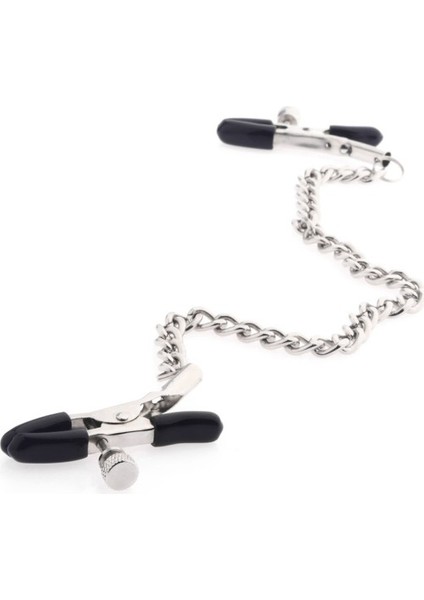 Tsm Collection Kadın Zincirli Göğüs Ucu Sıkıştırıcı Nipple Clamp