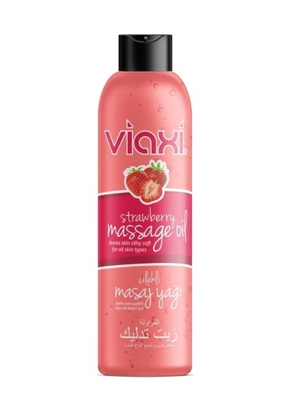 Muck Viaxi Masaj Yağı Çilek Aromalı 177 ml .