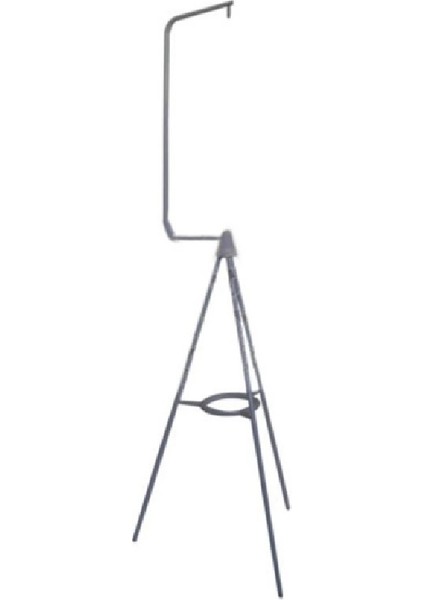 Kardelen Üçgen Ayaklı Kafes Askısı Beyaz 53 x 152 cm
