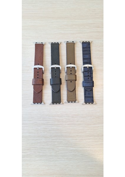 42-44-45-46-49 mm Gümüş Renk Premium Elyapımı (Hand Made) Çift Kat Gerçek Deri Kordon fırsatları