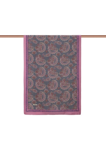 Ipekevi Mezopotamya Desenli Tensel Şal 02888 Gül Kurusu fiyatları