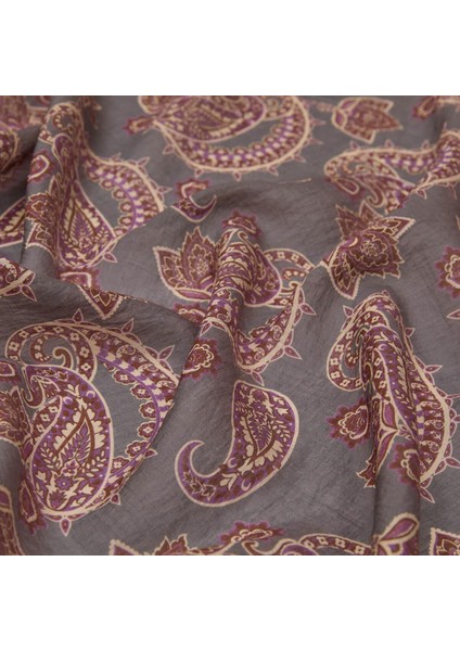 Ipekevi Mezopotamya Desenli Tensel Şal 02888 Gül Kurusu modelleri