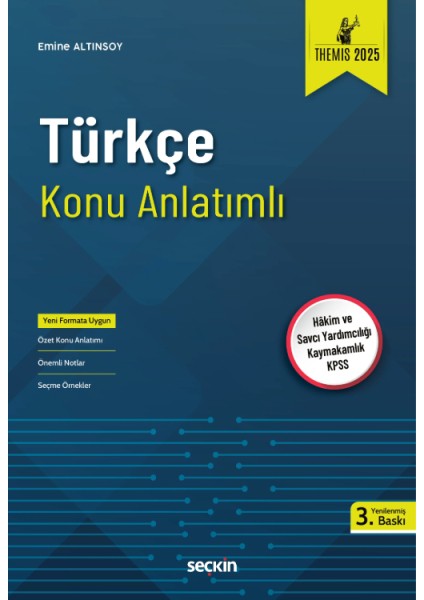 Themıs – Türkçe Konu Anlatımı