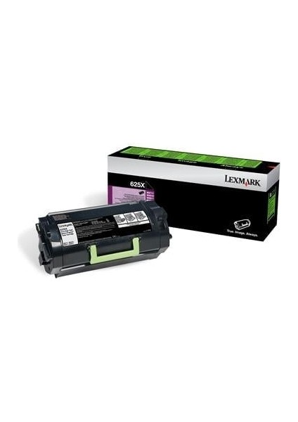 62D5X00 - Ekstra Yüksek Kapasiteli Siyah Orjinal Toner