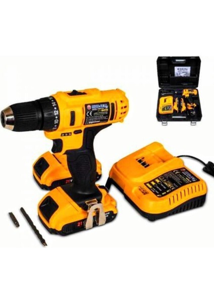 Şarjlı Darbeli Matkap BX8014 Çantalı