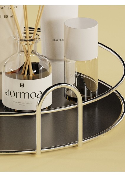 Çok Amaçlı 2 Katlı Metal Organizer, Banyo ve Takı Düzenleyici, Gri Renk fiyatları