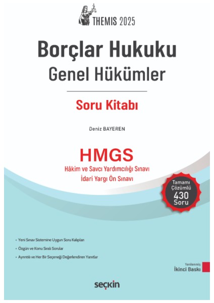 Themıs – Borçlar Hukuku Genel Hükümler Soru Kitabı