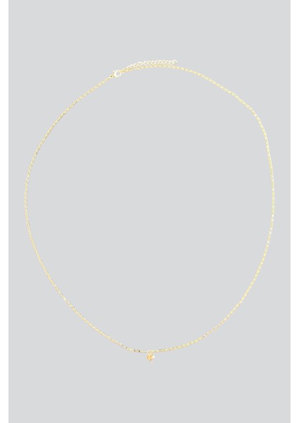 Gold Kalp Uçlu Bel Zinciri