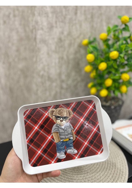 ŞIK BASKILI MİNİ TEPSİ