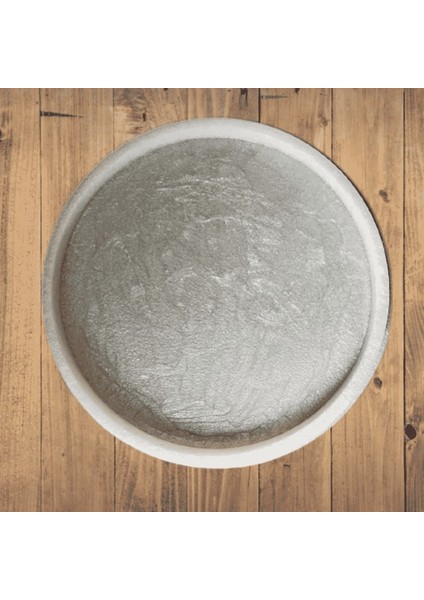 4 Cm Derinlik de 60Cm Yuvarlak Masa & Sehpa - Hobi Silikon Kalıbı / SN23-60