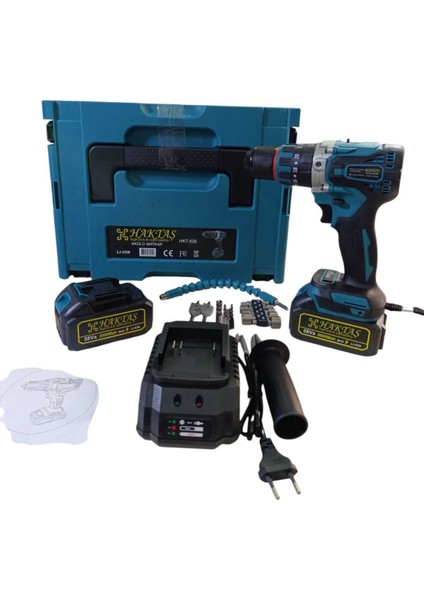 Kömürsüz Motorlu Profesyonel Matkap | Çelik Mandren & Gövde | 10 Pilli Batarya