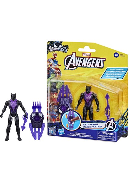Avengers Venomversus Epic World Of Action Black Panther G0892