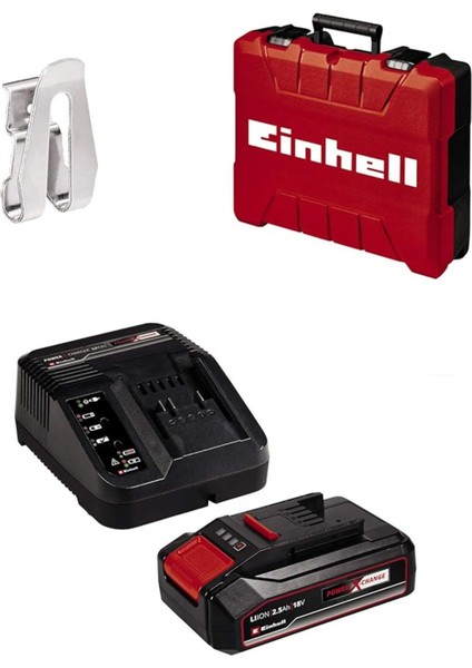 Te-Dy 18 Li- Solo, Akülü Alçıpan Vidalama ve Einhell 18V 2,5 Ah Pxc Starter Kit (Başlangıç modelleri