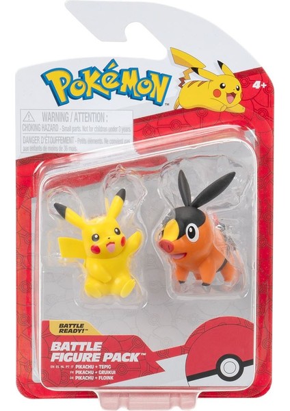 Battle Figür 2'li Seti Pikachu Tepig fiyatları