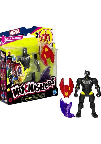 Mixmashers Black Panther Aksiyon Figürü