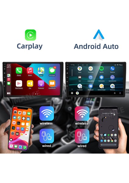 Focus 1 Android Multimedya 2gb RAM/32GB Carplay 9 Inc Hd Ips+ Park Kamerası Hediye fırsatları