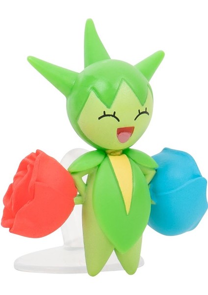 Battle 2'li Figür Seti Pikachu ve Roselia modelleri