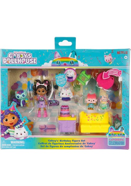 gabby's Doll House Cakey'in Doğum Günü modelleri