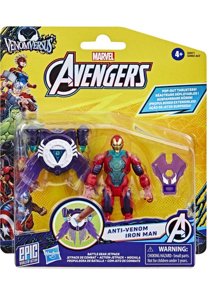 Avengers Venomversus Epic World Of Action Iron Man