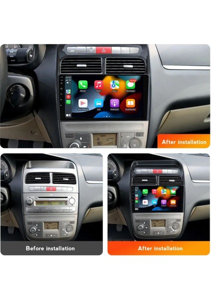 Fiat Linea Android Multimedya 4GB/64GB Carplayli 9 Inc Hd IPS Ekran +Kamera Hediye fırsatları