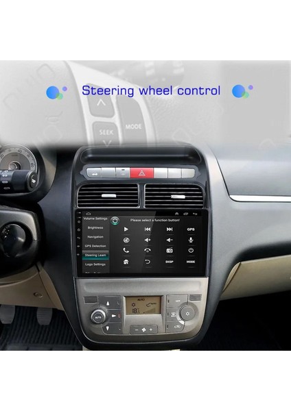Fiat Linea Android Multimedya 4GB/64GB Carplayli 9 Inc Hd IPS Ekran +Kamera Hediye