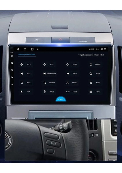 Toyota Verso 2004-2009 Android Multimedya 4GB/64GB Carplay 9 Inc Hd IPS Ekran fırsatları