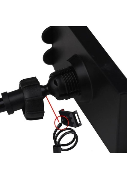 Döner Masaüstü Telefon ve Tablet Tutucu, Siyah, 360° Hareketli, Pratik ve Şık Tasarım fırsatları