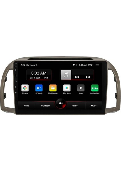Nissan Micra 2002-2010 Android Multimedya 2gb RAM/32GB Carplay 9 Inc Hd Ips+Park Kamerası Hediye modelleri